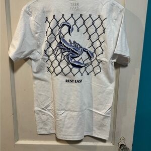 Rest Easy scorpion White Men's T-Shirt